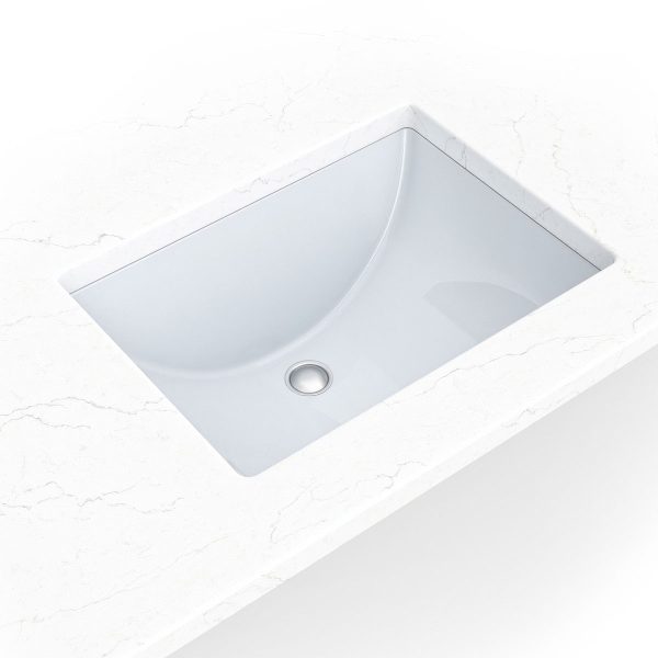 WHITE PORCELAIN SINK 18X13