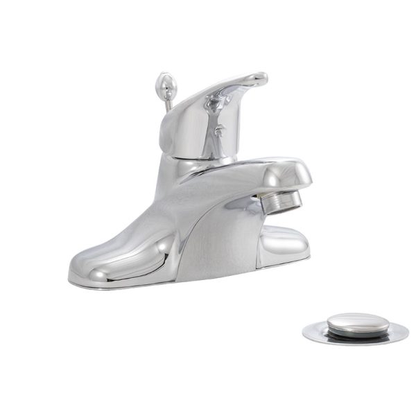 1 HANDLE BATHROOM FAUCET - 406 CHROME