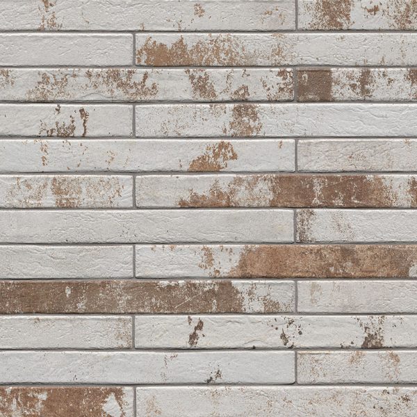 BRICKSTONE RUSTIQUE WHITE BRICK 2X18