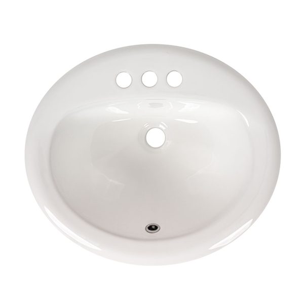 OVERMOUNT WHITE OVAL 2118 - Image 2