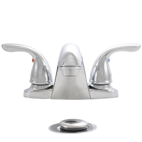 2 HANDLE BATHROOM FAUCET - 403 CHROME - Image 2