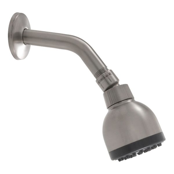 1 HANDLE SHOWER/TUB FAUCET WITH VALVE- 607 BRUSH NICKEL - Image 2