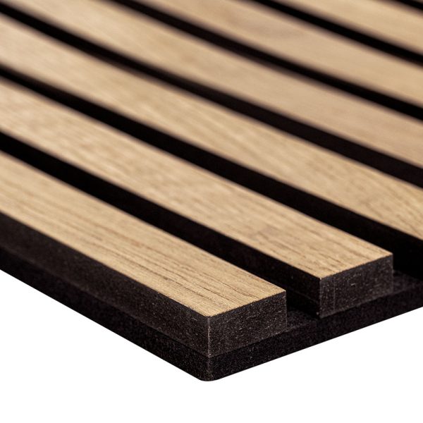 NATURAL 9.5X94.5 ACOUSTIC WOOD SLAT PANELS - Image 3