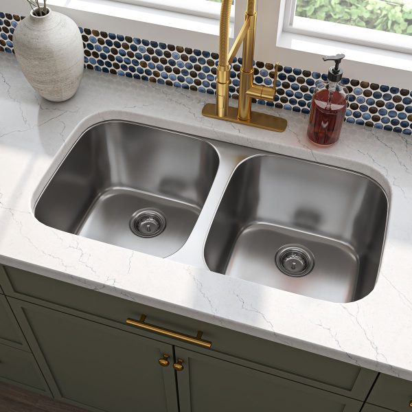 DOUBLE BOWL SINK 50/50 - 3218 - Image 3