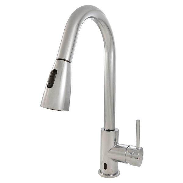 TOUCH-LESS INFRARED SENSOR KITCHEN FAUCET - 811 CHROME - Image 4