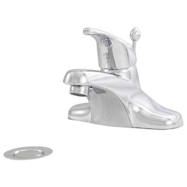 1 HANDLE BATHROOM FAUCET - 406 CHROME - Image 4