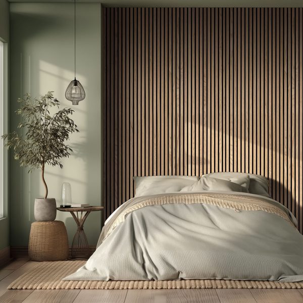 NATURAL 9.5X94.5 ACOUSTIC WOOD SLAT PANELS - Image 7