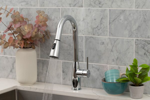 TOUCH-LESS INFRARED SENSOR KITCHEN FAUCET - 812 CHROME - Image 7