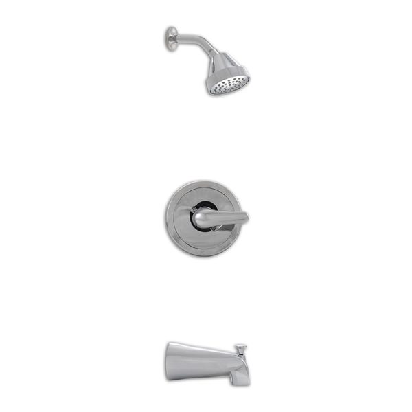 1 HANDLE SHOWER/TUB FAUCET WITH VALVE- 608 CHROME - Image 7