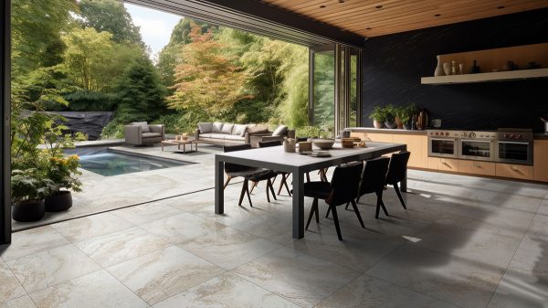 TRAVERTINO PORCELAIN TILE - Image 9