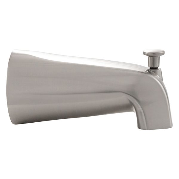 1 HANDLE SHOWER/TUB FAUCET WITH VALVE- 607 BRUSH NICKEL - Image 8